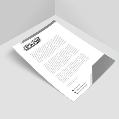 Papel Timbrado em Sulfite 75g